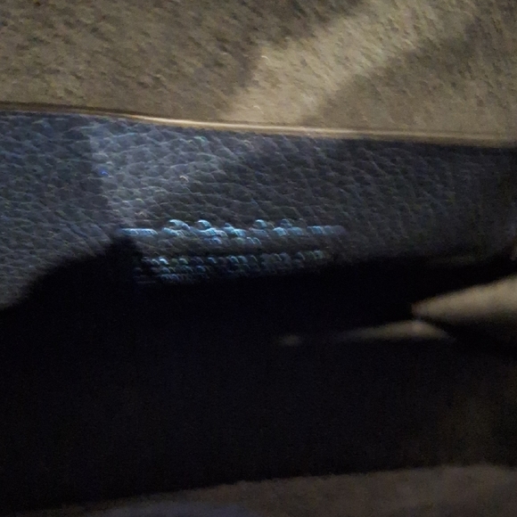 Coach Iridescent Purple and Blue Crossbody Bag, Wallet, Charm, And Dust Bag - Picture 8 of 14